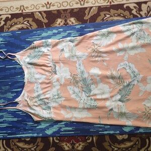 Nui Nalu tropical floral dress